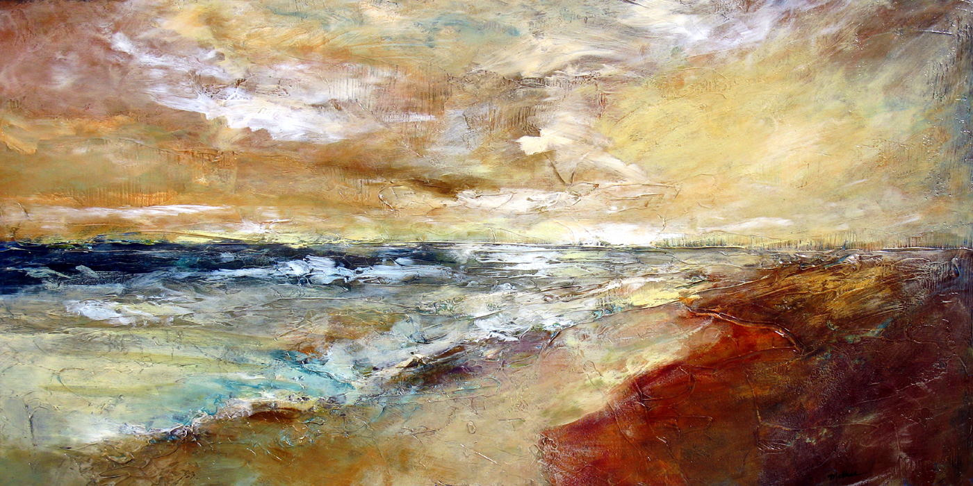 "Everything I Love About the Coast," 30 x 60 inches, *SOLD