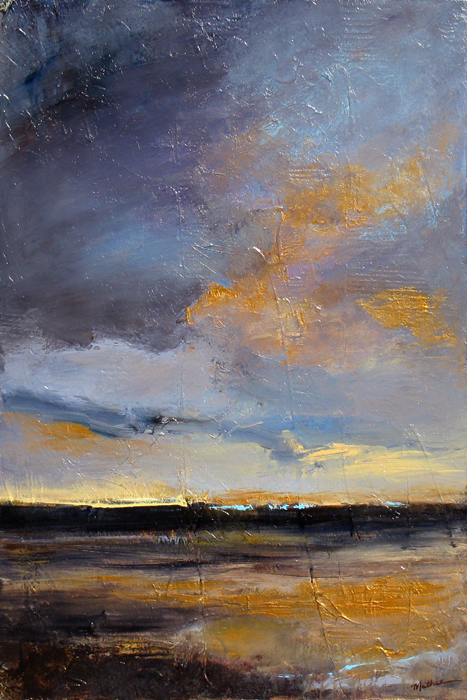 "Last Light," 36 x 24 inches, *SOLD