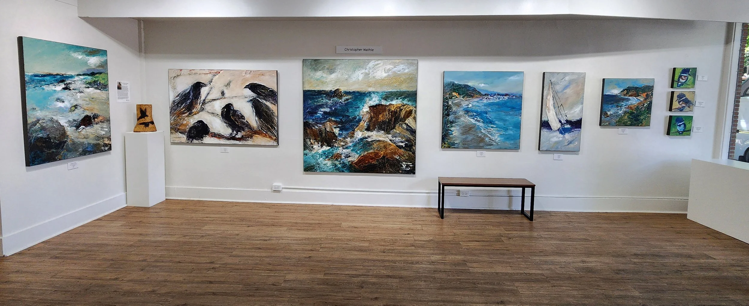 Current Mathie feature at Alki Arts, Seattle, WA.