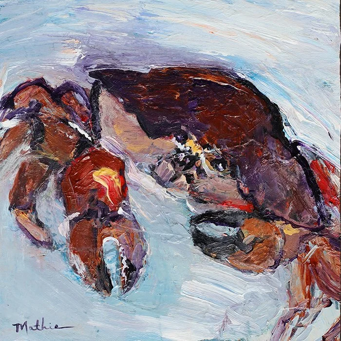 "Rock Crab, Low Tide"
