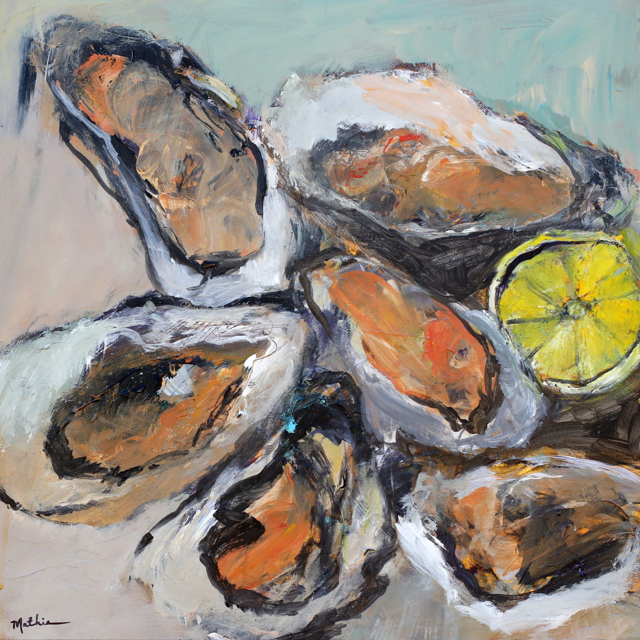 "Oysters On the Half Shell"
