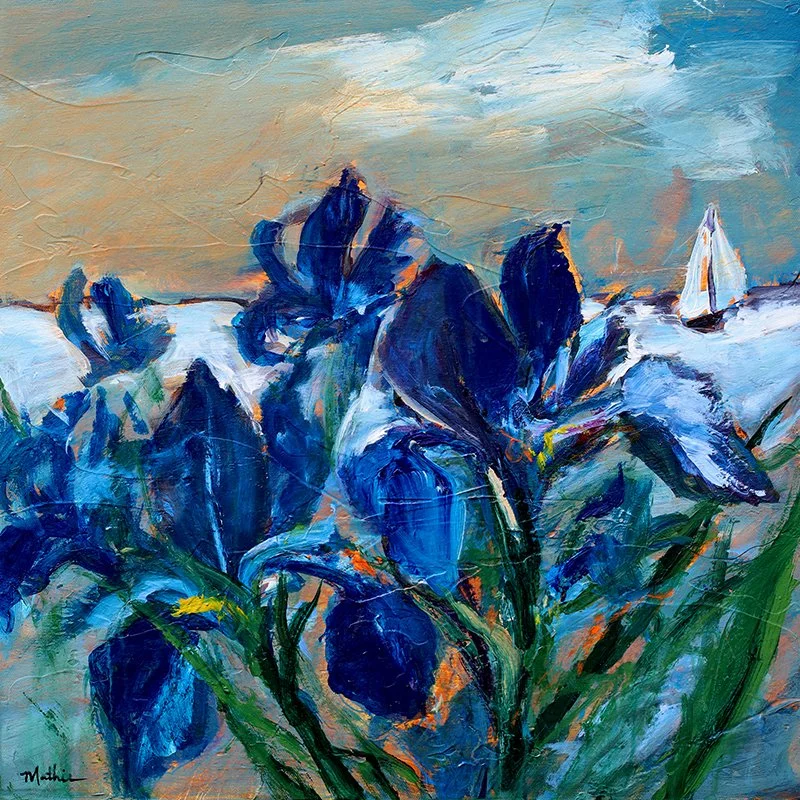 "Irises by Saltwater"