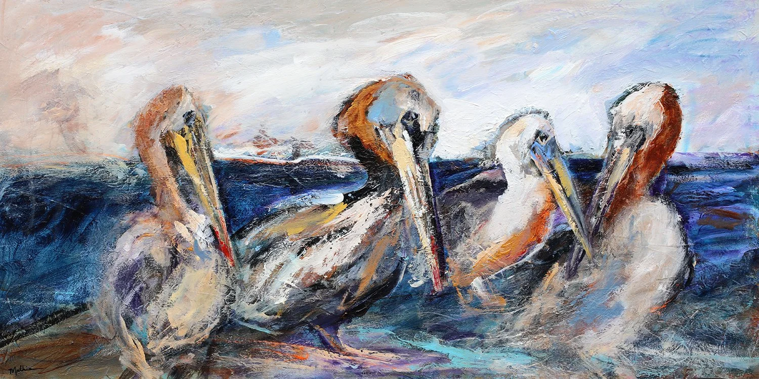 🔴 "Pelicans Who Lunch"