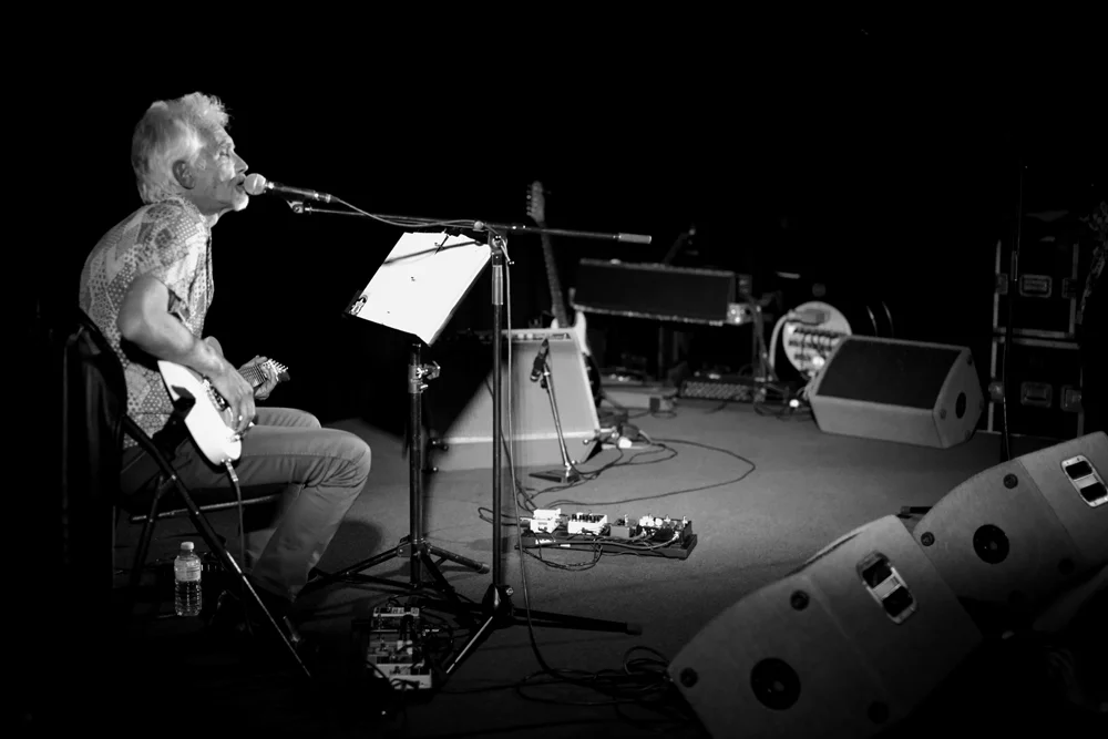 Johnny Dowd at N9 in Eeklo, Belgium, April 2015. Photo by Mark Lotterman