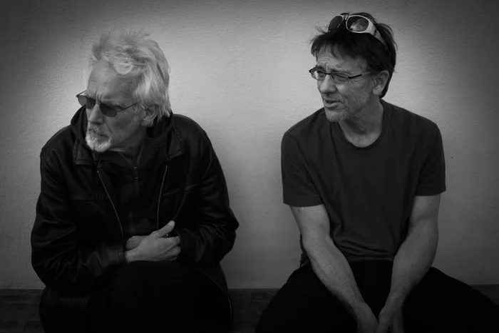 Johnny Dowd and Mike Edmondson. Photo by Mark Lotterman.