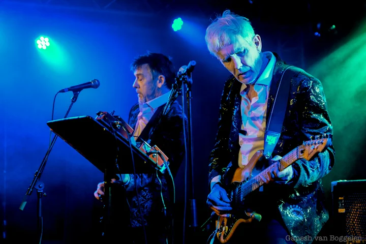 Mike Edmondson and Johnny Dowd performing at De Peppel, Zeist, NL, on April 20, 2019. Photo by Ganesh van Boggelen.