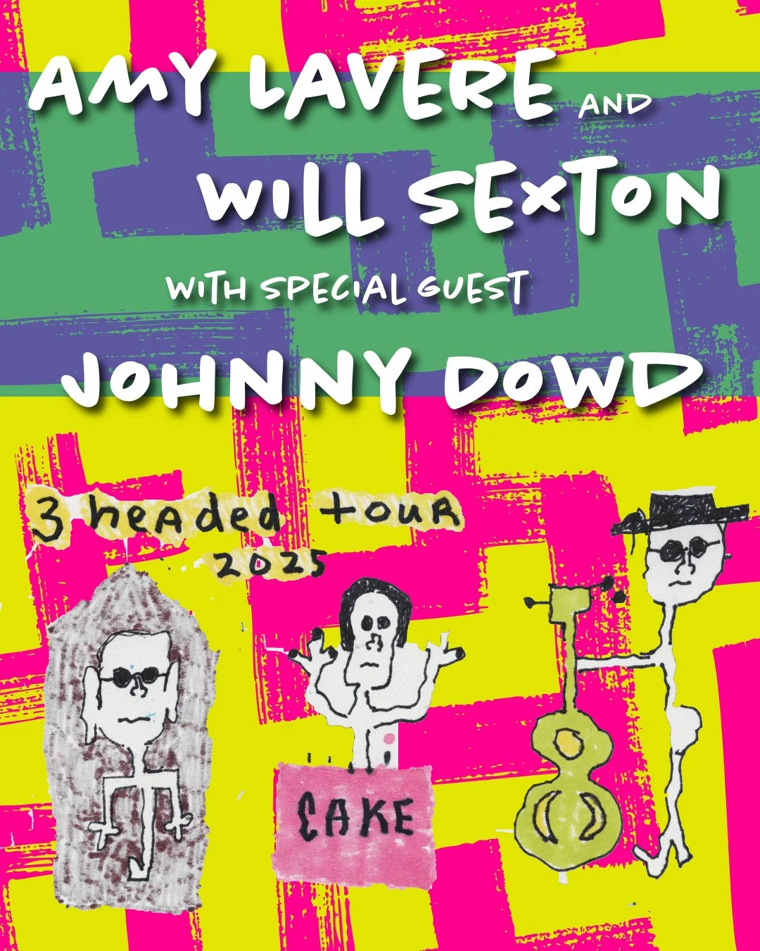 3 HEADED TOUR with Amy LaVere and Will Sexton