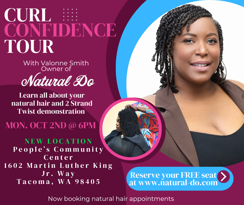 Curl Confidence Tour in Tacoma, WA