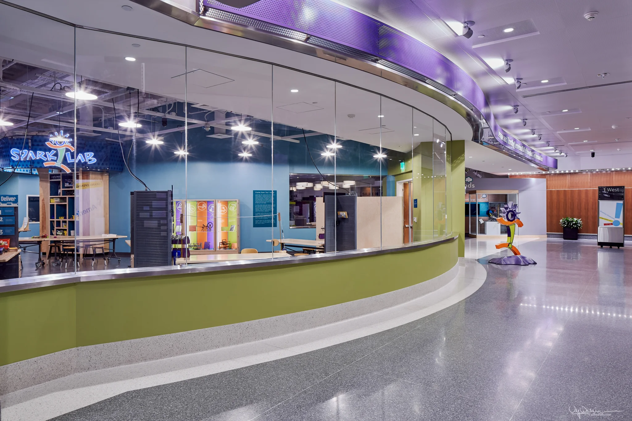 Spark Lab Exhibit Exterior
