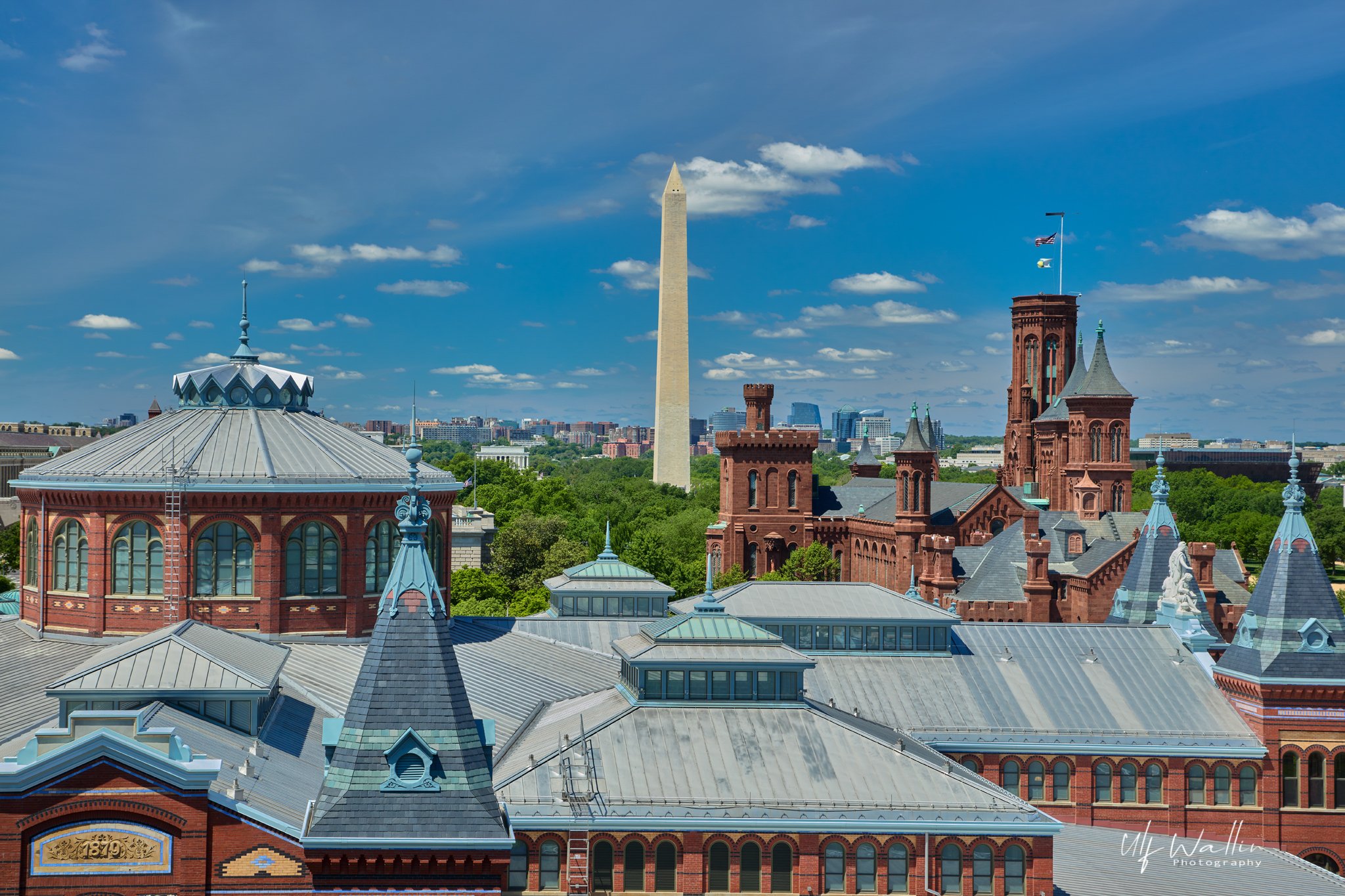 Roof top view of DC.