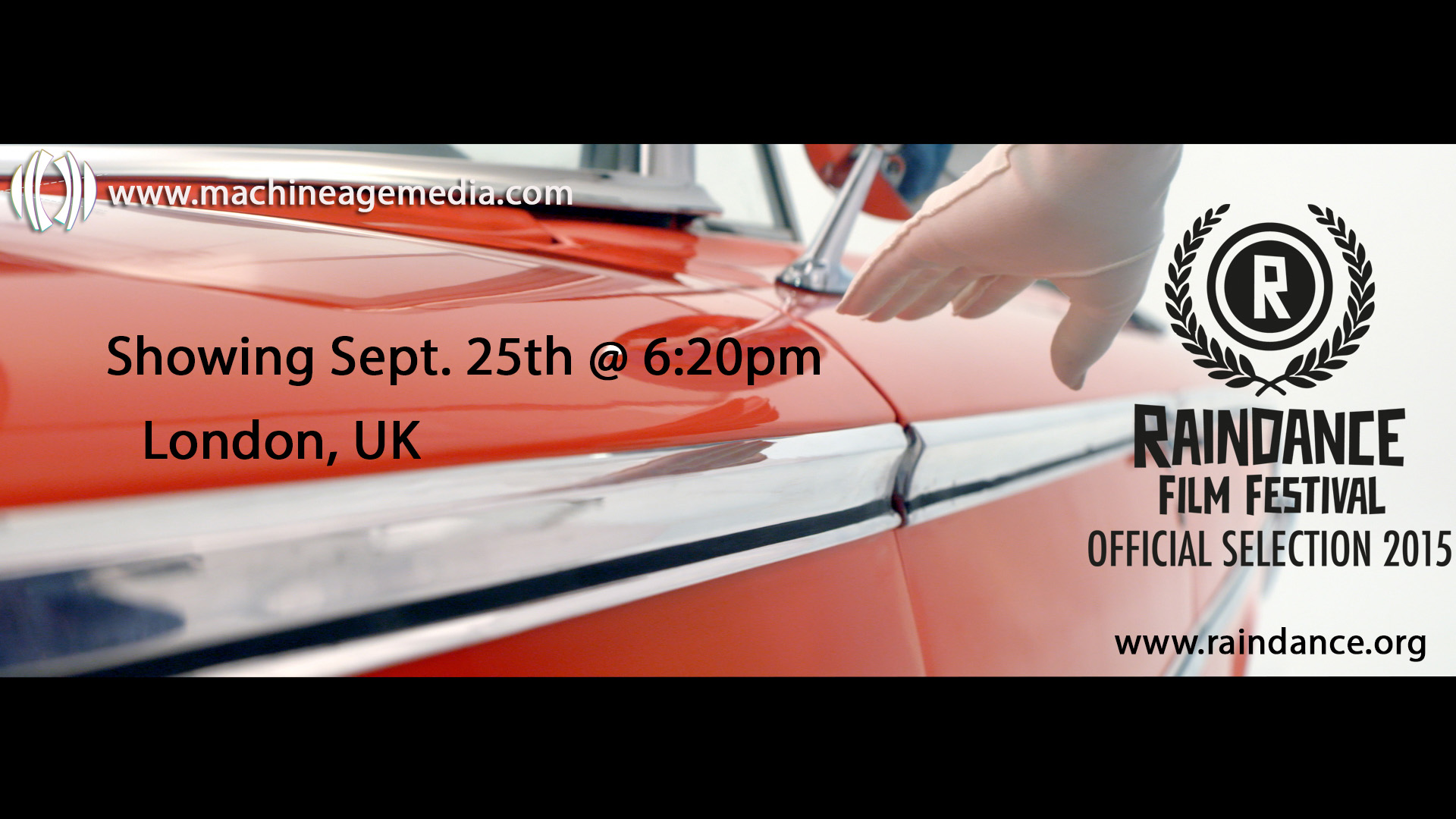 International Premiere at Raindance!