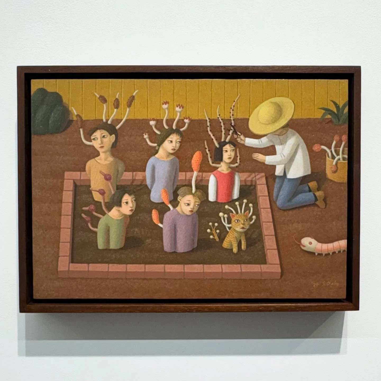 We love being introduced to new artists, especially when the work is as visually singular as Shigeo Otake&rsquo;s. In &ldquo;A Dim Cozy Room&rdquo; at American Art Catalogues, paintings made by Otake over a period of 25 years share a kinship with Nor