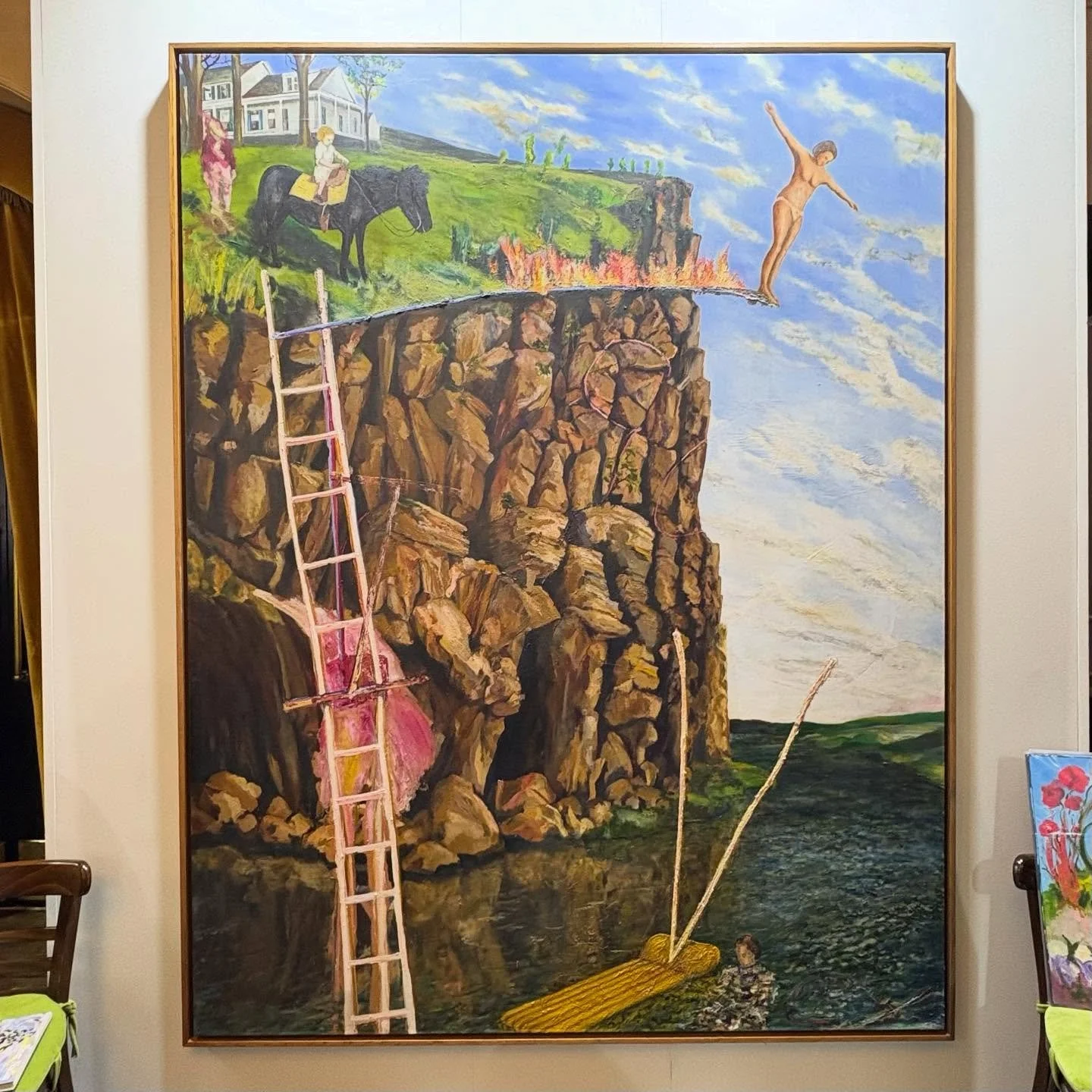 The second edition of the Chelsea Art Fair is open to the public today at The Hotel Chelsea. The mini-fair is organized by Platform and includes artworks from Ramiken, Magenta Plains, Castle, Lomex, 56 Henry and a special presentation by Off Paradise