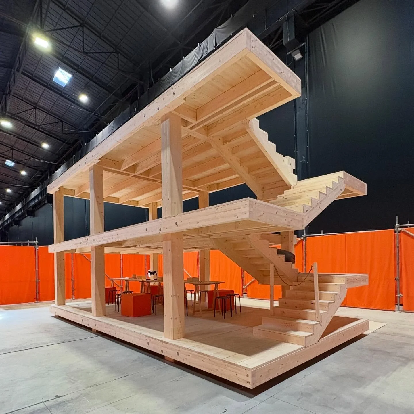 One final post from our time in Milan&hellip; Go see Rirkrit Tiravanija&rsquo;s exhibition, &ldquo;The House that Jack Built,&rdquo; which focuses on architectural spaces as sites of play, interaction, performance and exploration. Situated within a m