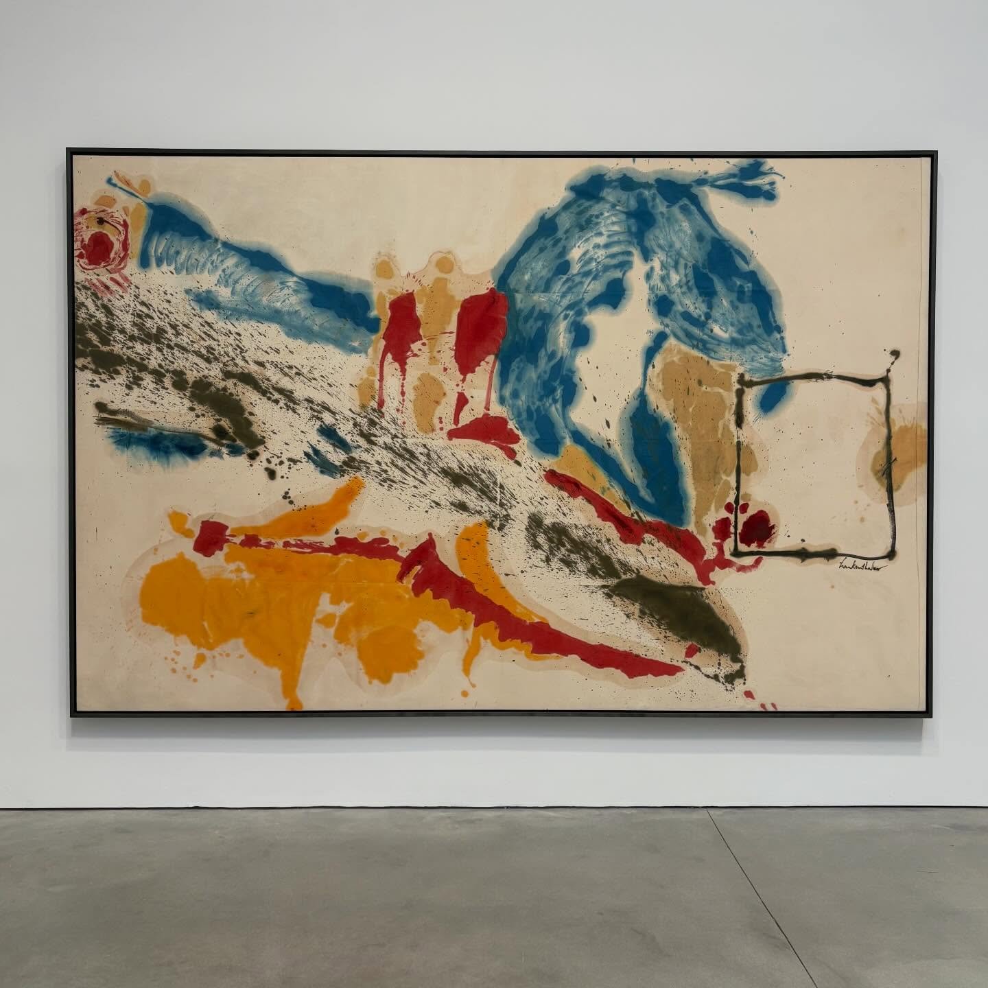 After the constant motion of the past two weeks, we took a moment to slow down and immerse ourselves in Helen Frankenthaler&rsquo;s work. The exhibition, &ldquo;The Moment and the Distance,&rdquo; shines a light on the artist&rsquo;s large-scale pain