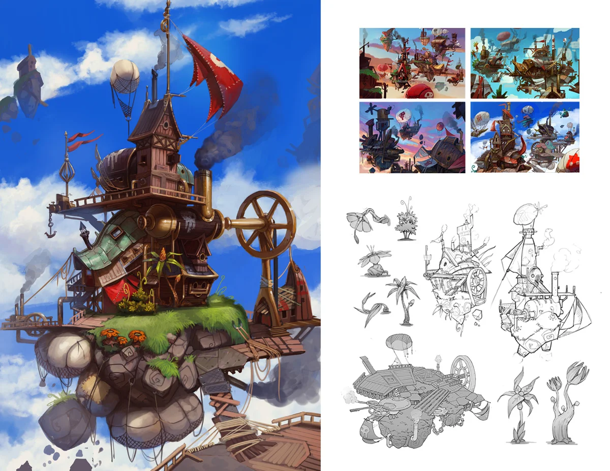 Steampunk Island