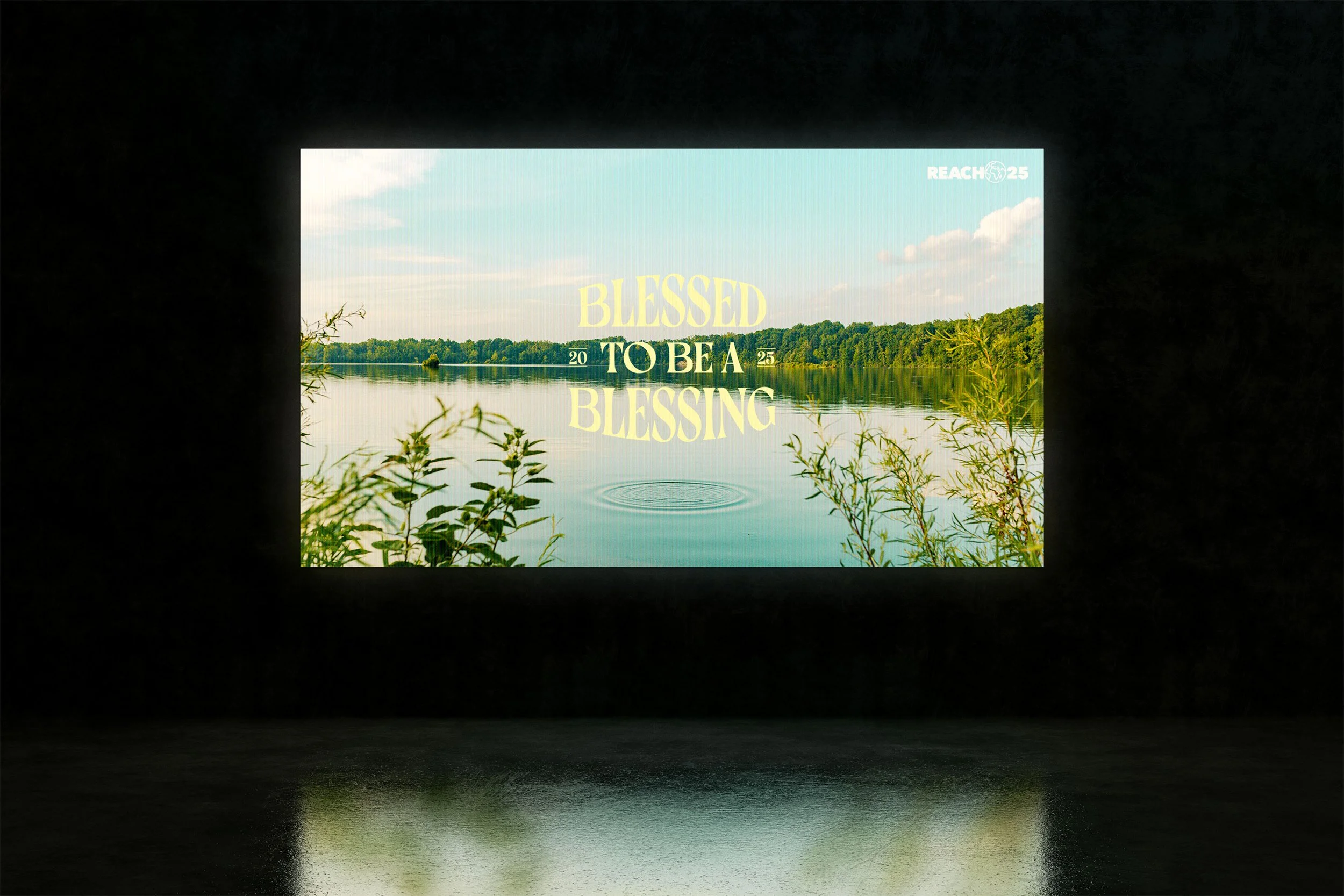 REACH 2025 Event Digital Screen