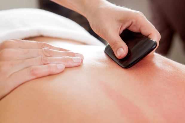 <B>GUA SHA</B> TREATMENT