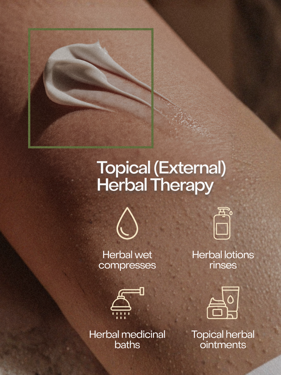 Topical Herbal Approaches in TCM
