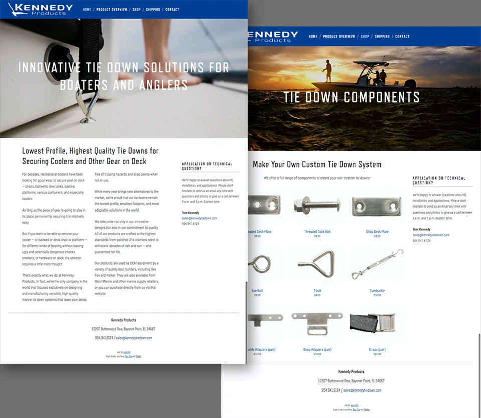 Kennedy Products E-commerce