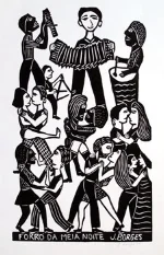 Tem coisa marlinda do que os desenhos de cordel? Esse é do cordelista J. Borges