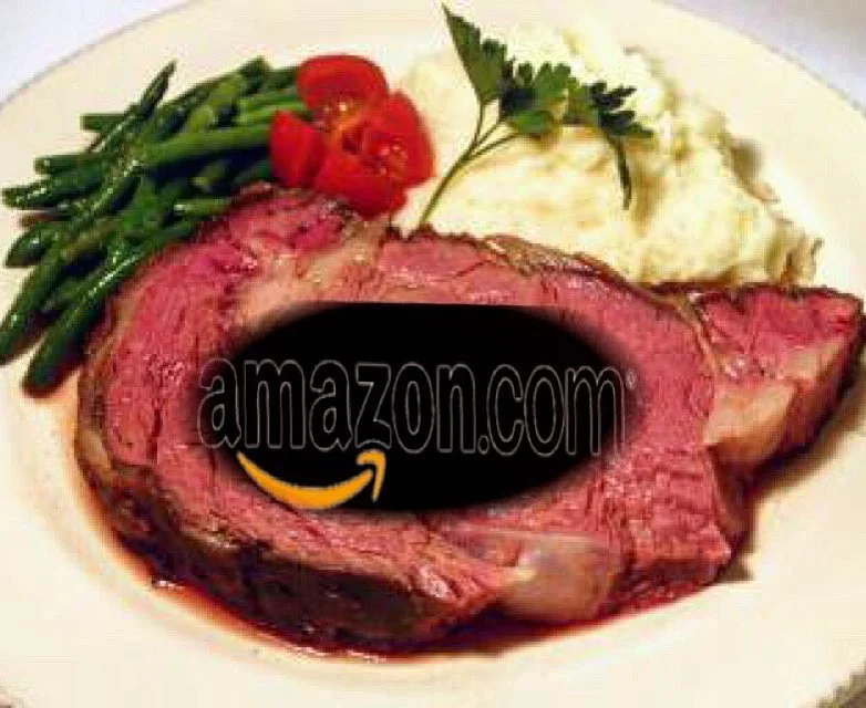 This is my Amazon Prime Rib. 