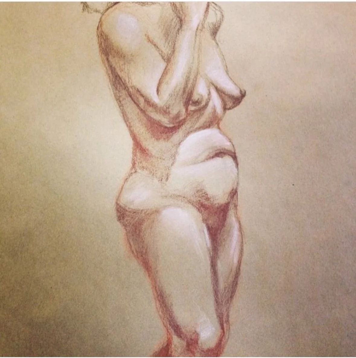 Charcoal on Tonal paper