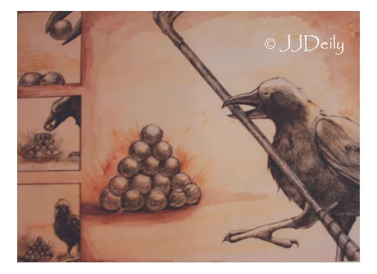 Raven Playing Golf Part 2