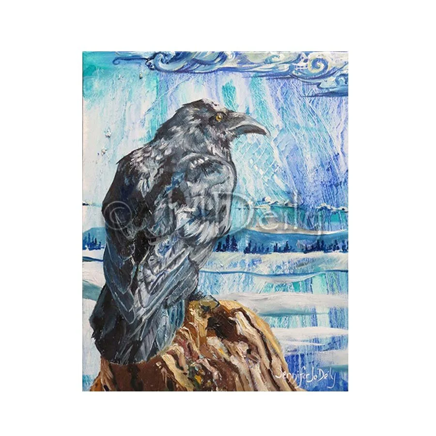 Winter Raven