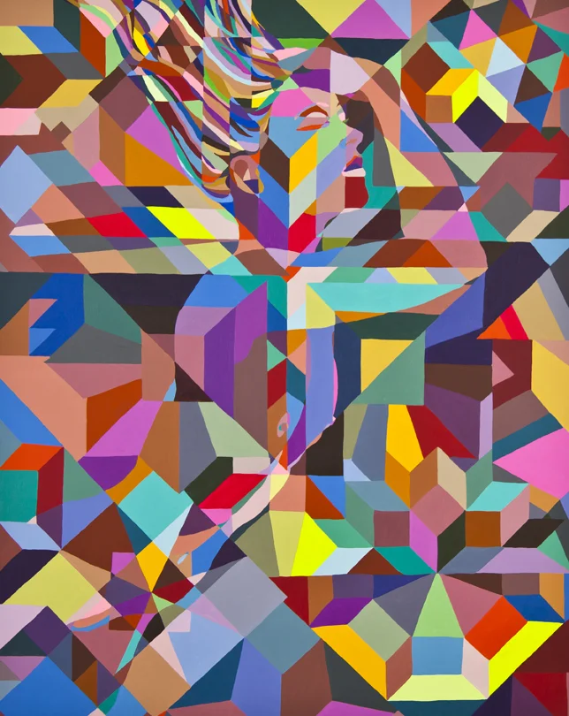 Future Islands | 39" x 31.5" | Acrylic on Canvas | 2010