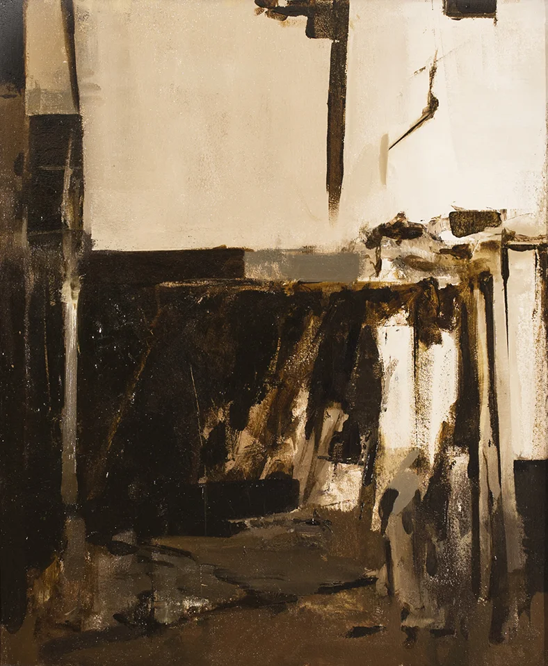Hollowed Interior, 2015 | 24" x 20" | Oil on canvas