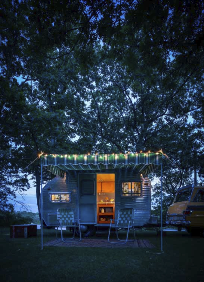 Feature for magazines + Crash pad for guests. 