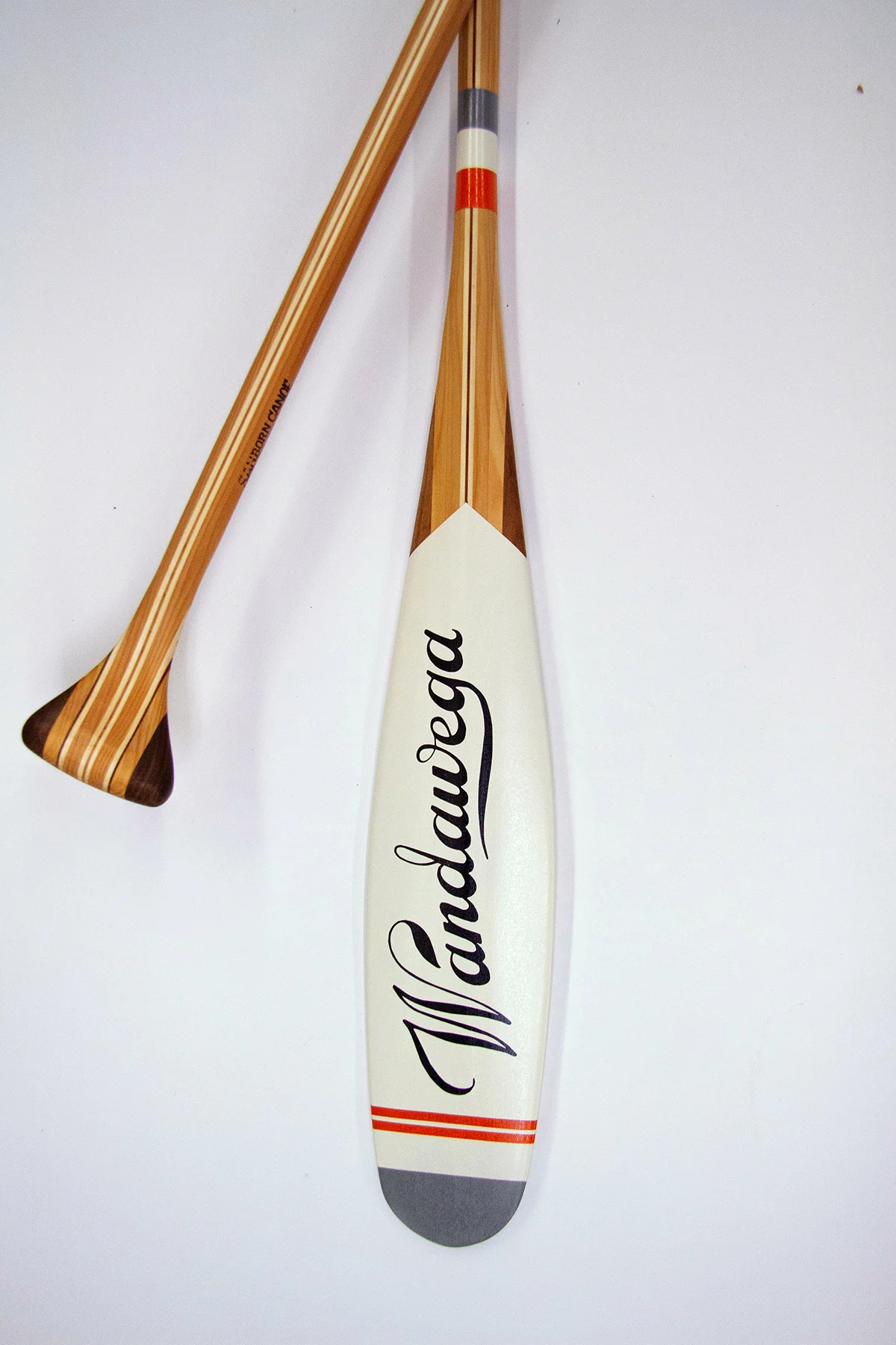 Custom oars with Sanborn Canoe co.