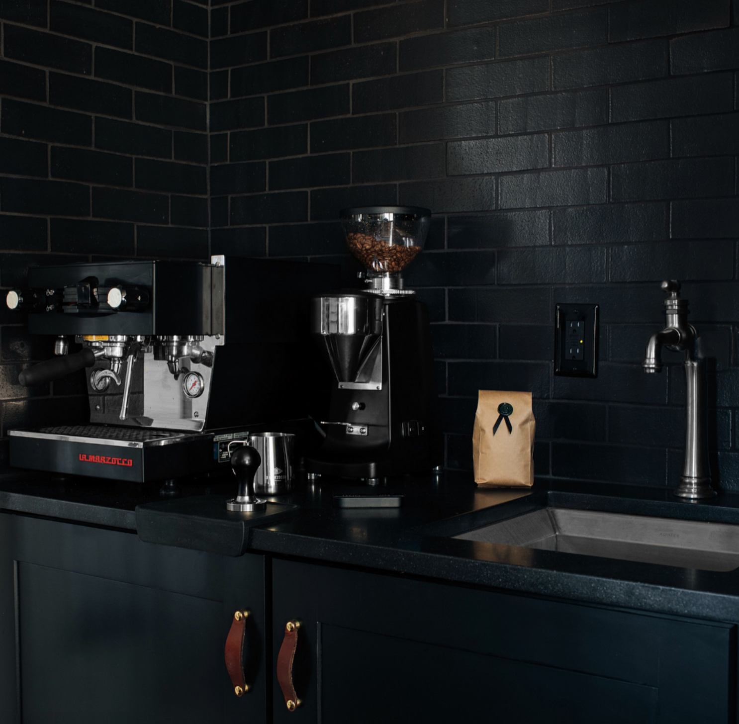 They built us a coffee bar at the WandawegaHillhouse.com  we created content for them by all the folks who come use it.