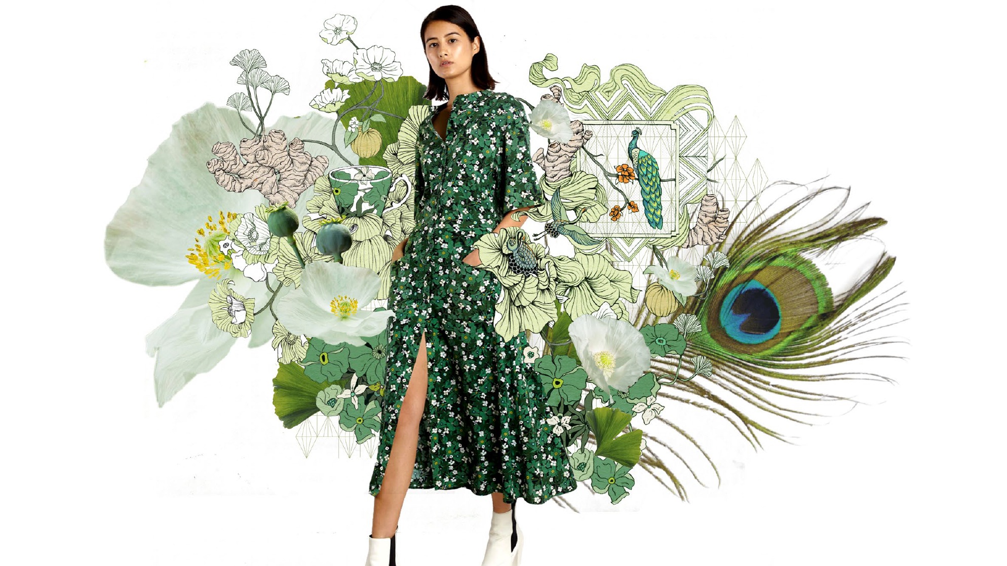 Visual look + feel for homecare brand Caldrea.