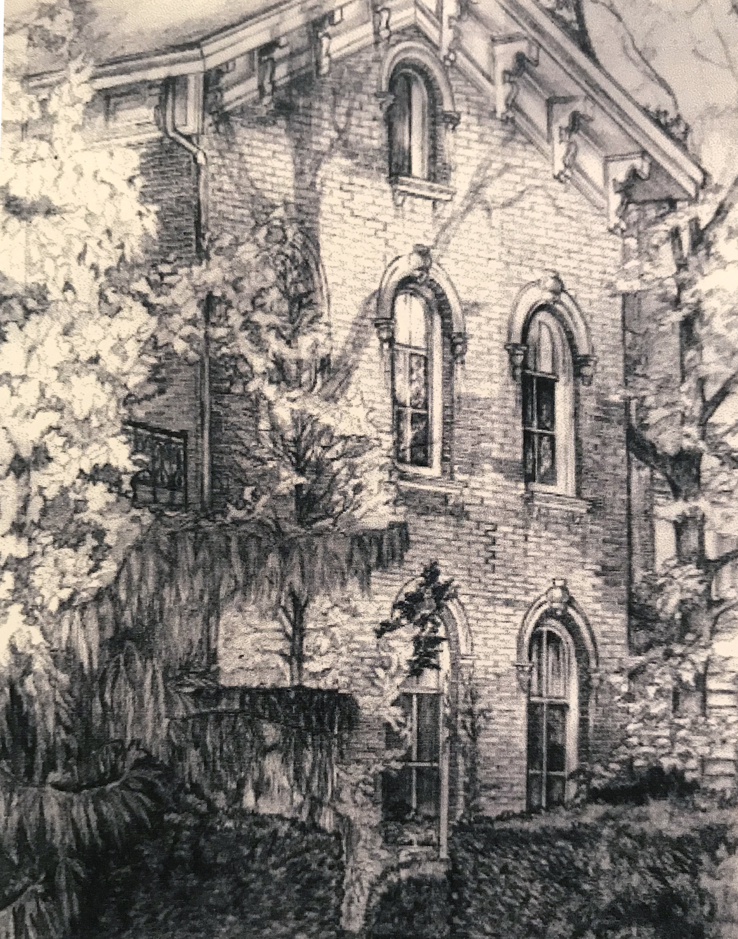 Pencil. 16x20. 