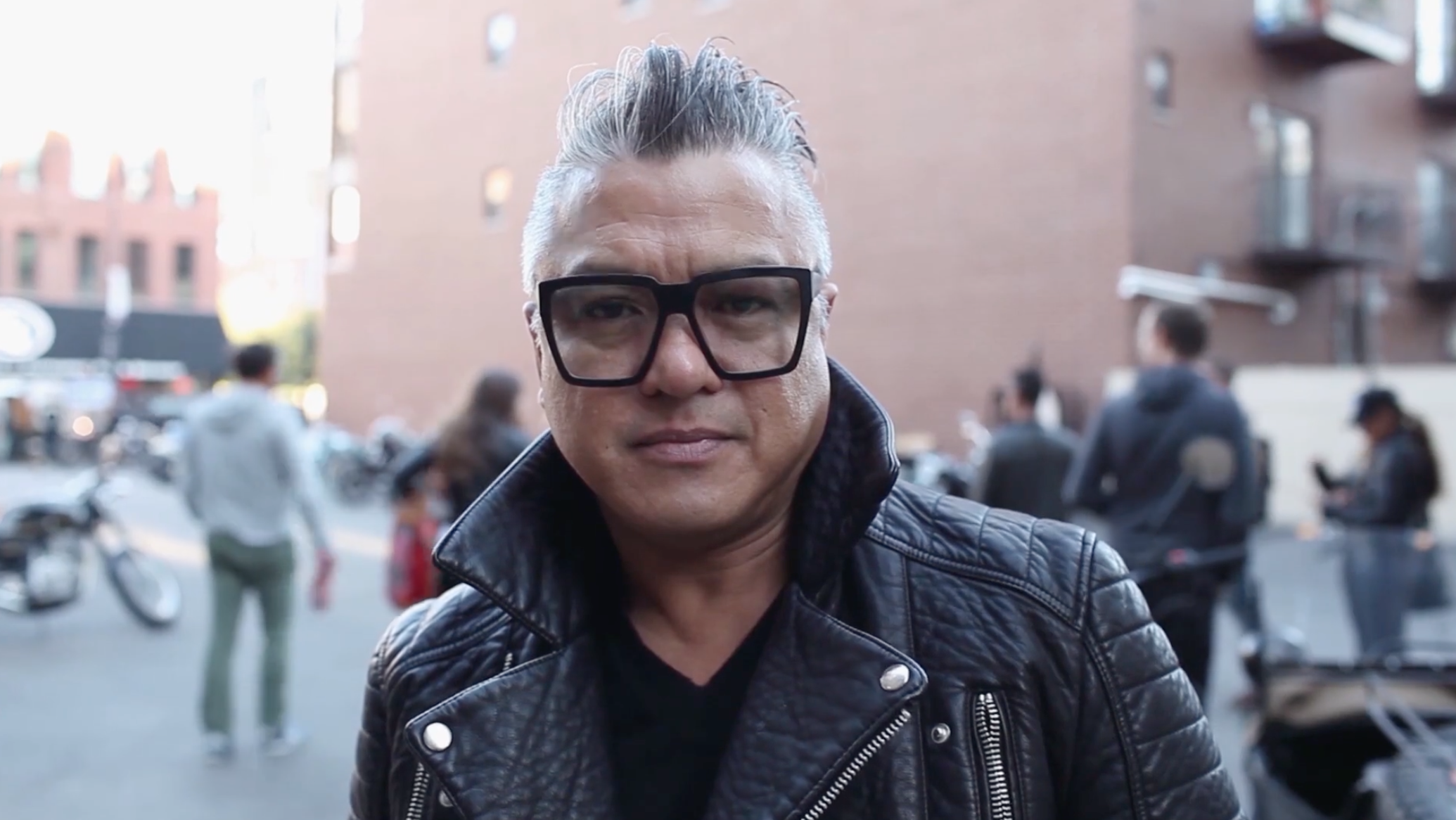 Photo outtake: hosted a motorcycle rally at the SOHO House to celebrate the launch of the Wandawega x URAL motorcycle.
