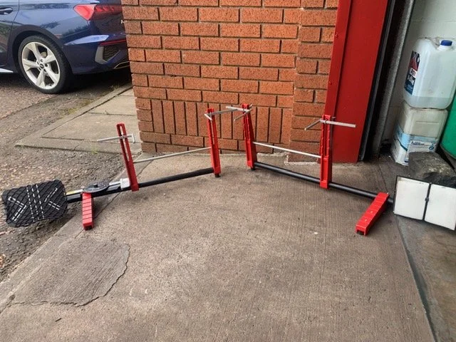 Laser Steering Tracking Gauges - £300