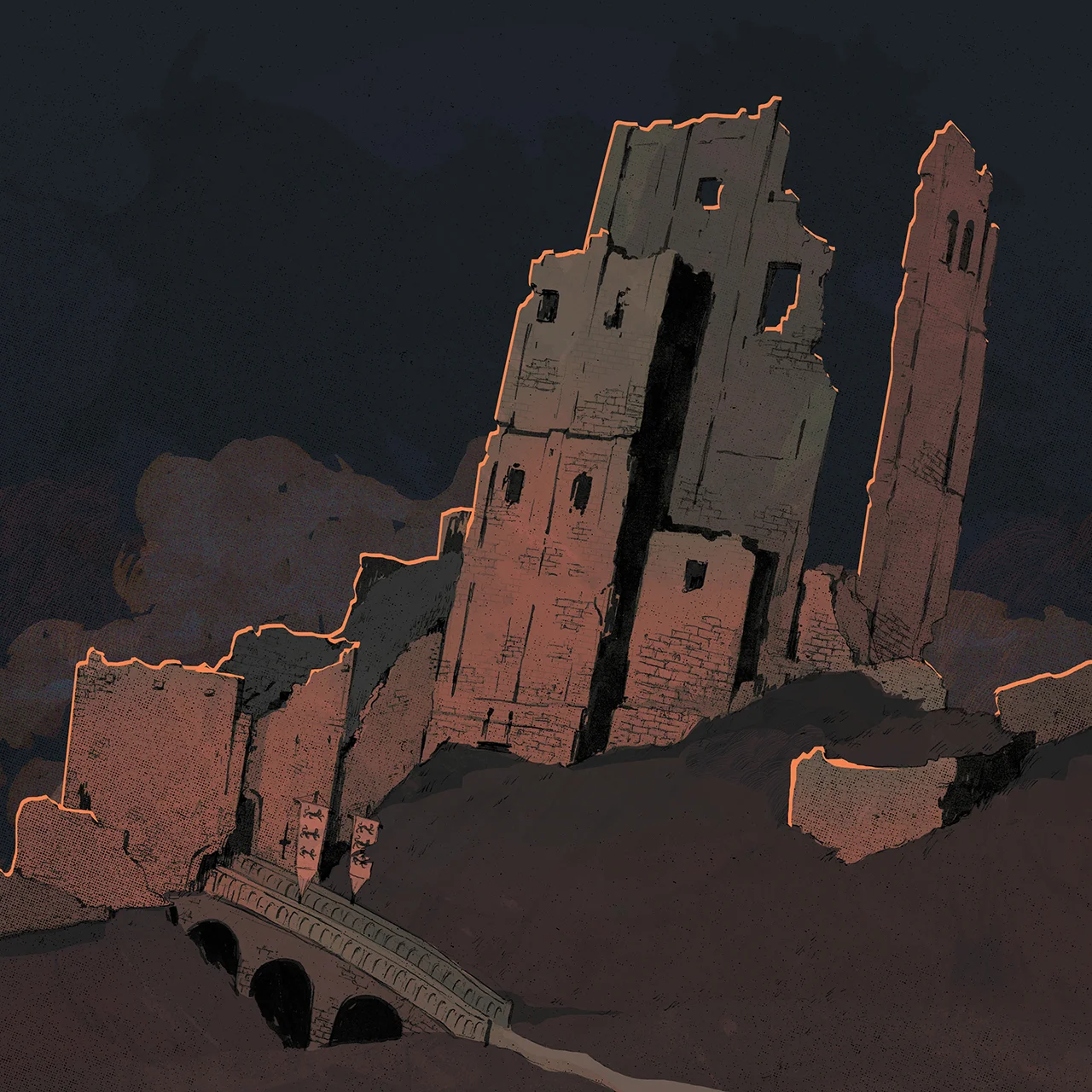 Corfe Castle for 'A Castle in England' exhibition