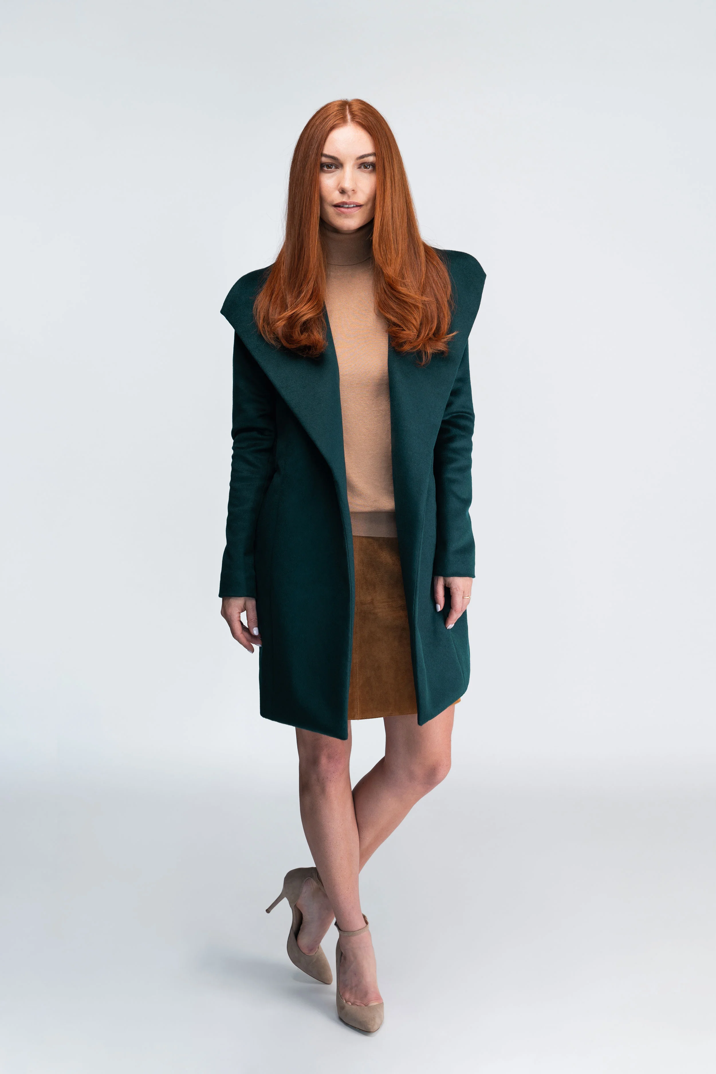Forest-Green-Wrap-Coat-Wool-Front-Open.jpg