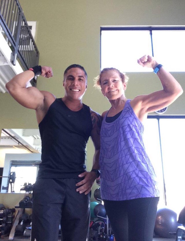 At her 70 years, Betsy can deadlift more than her body weight!