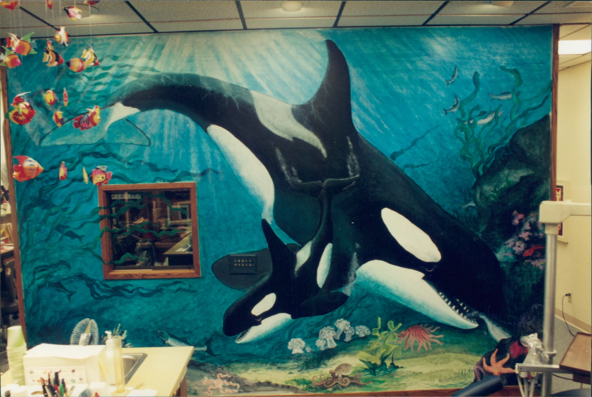 Mural in Dental Office- acrylic