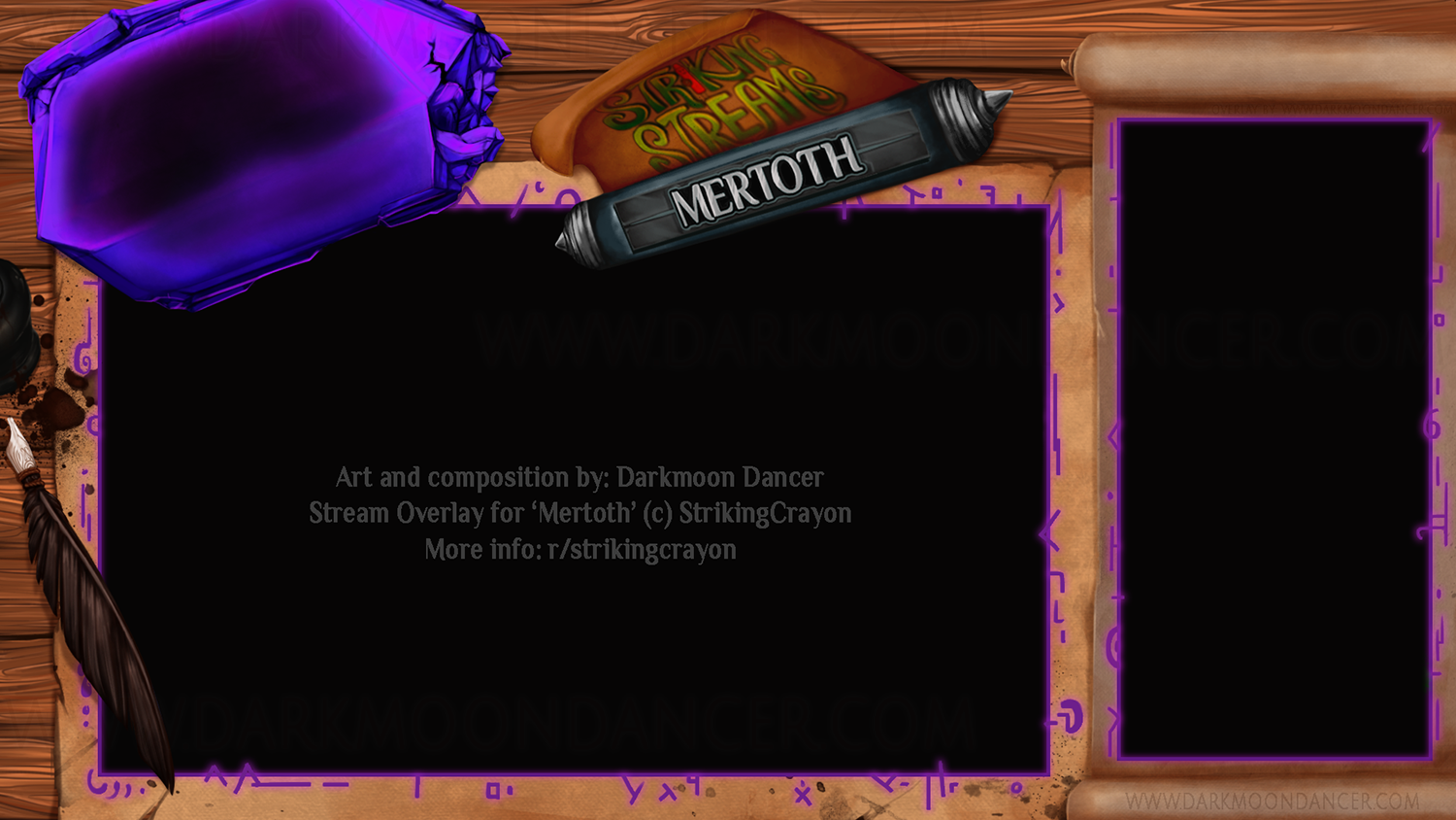 Stream Overlay: StrikingCrayon Mertoth