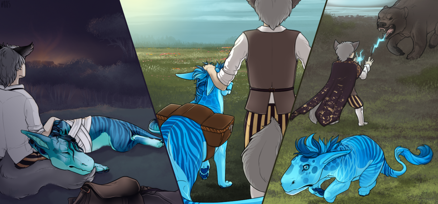 Character featured, Azurite 885