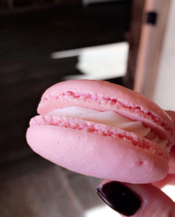 Raspberry Macarons from Amy's Cupcake Shoppe
