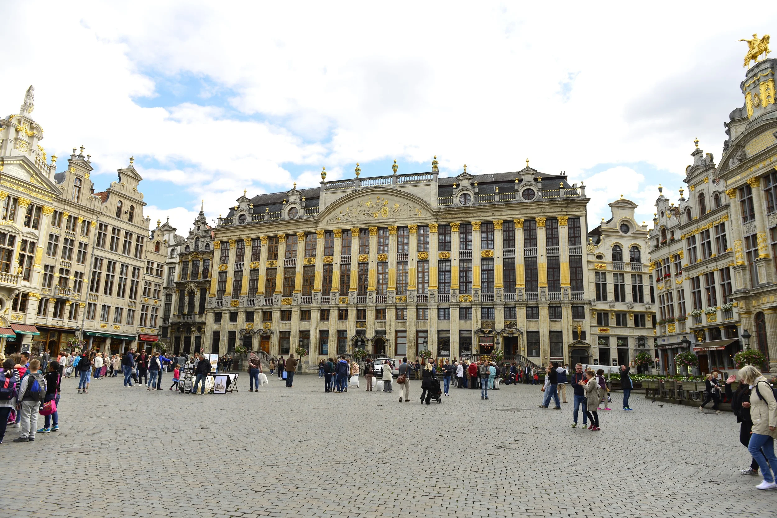 The Market Square in Brussels.