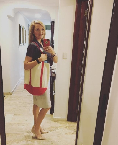 Ready for work! - event marketing - dana chirps - adventure blogger