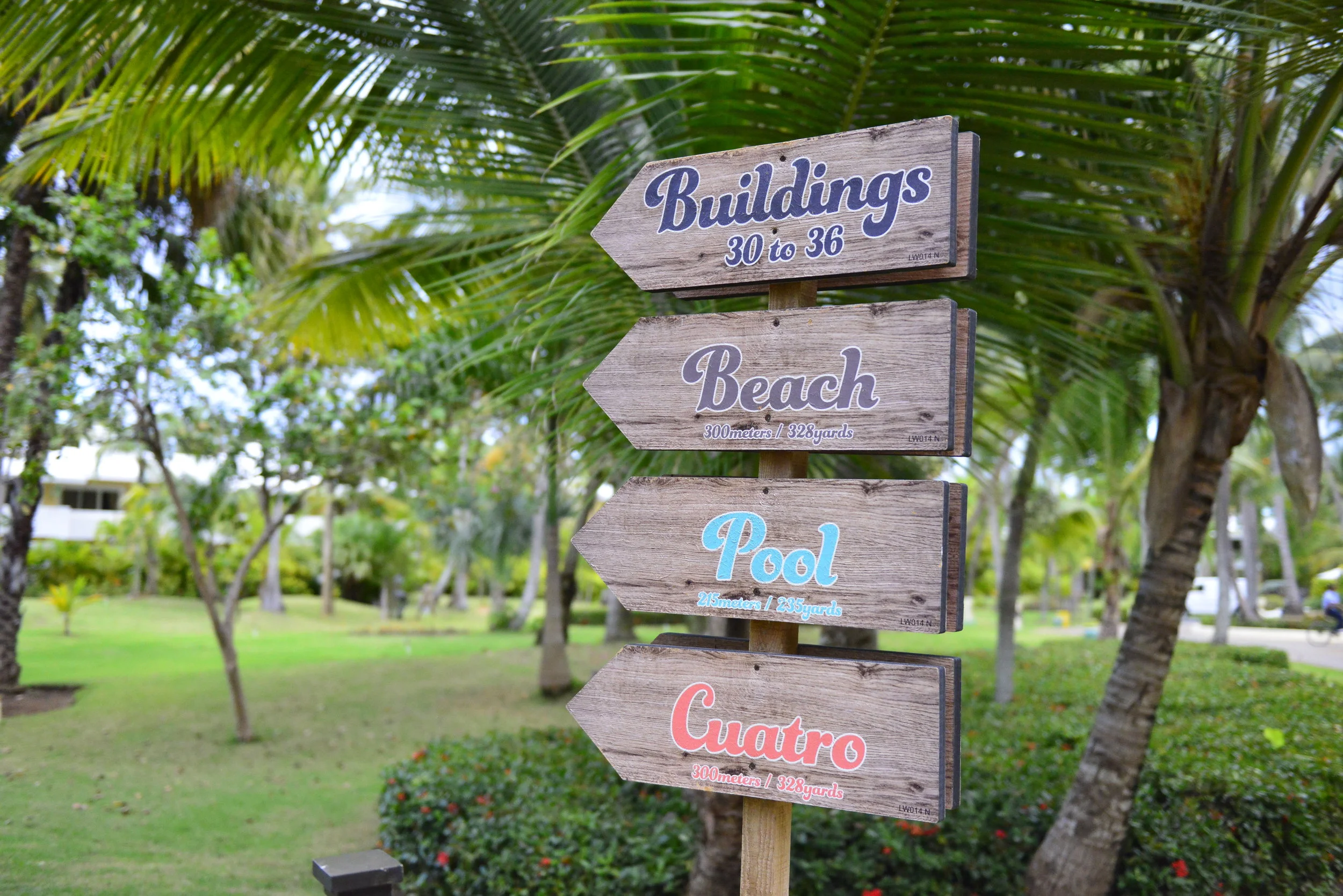 Hmmm, wonder which way i went... - melia caribe tropical punta cana - dana chirps - adventure blogger