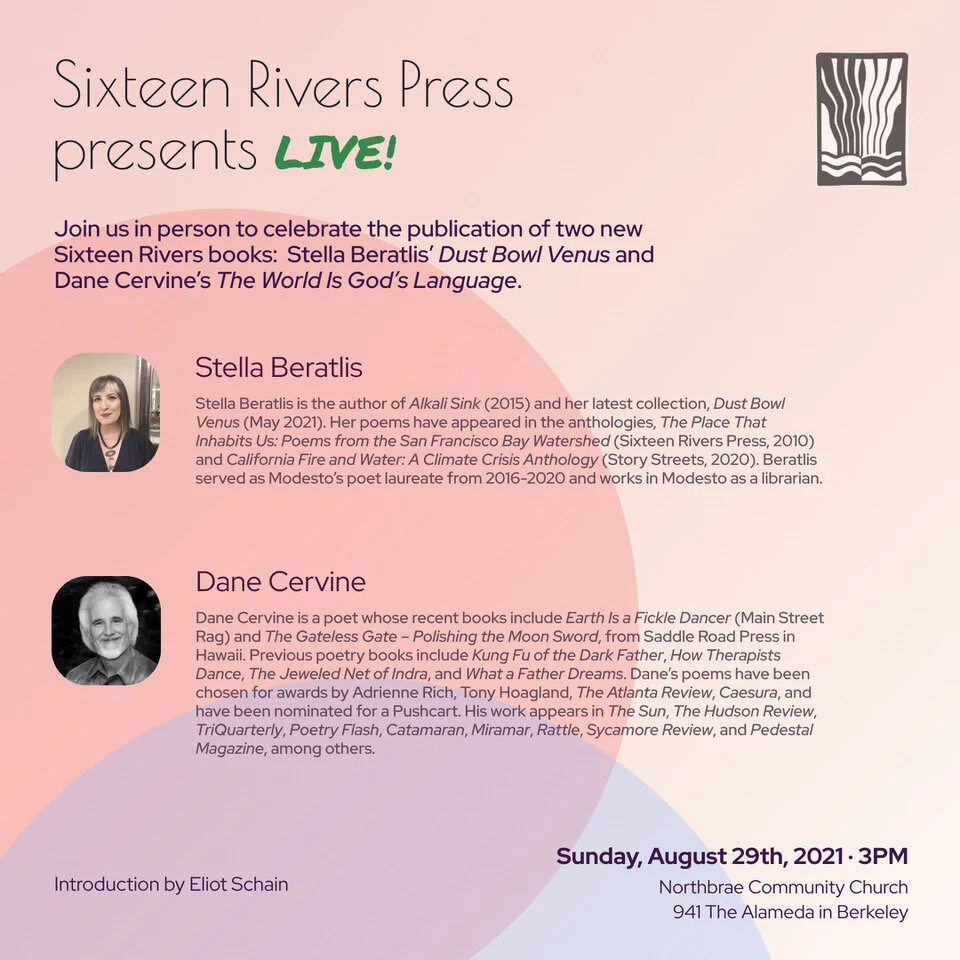Sixteen Rivers Presents--LIVE--Stella Beratlis and Dane Cervine