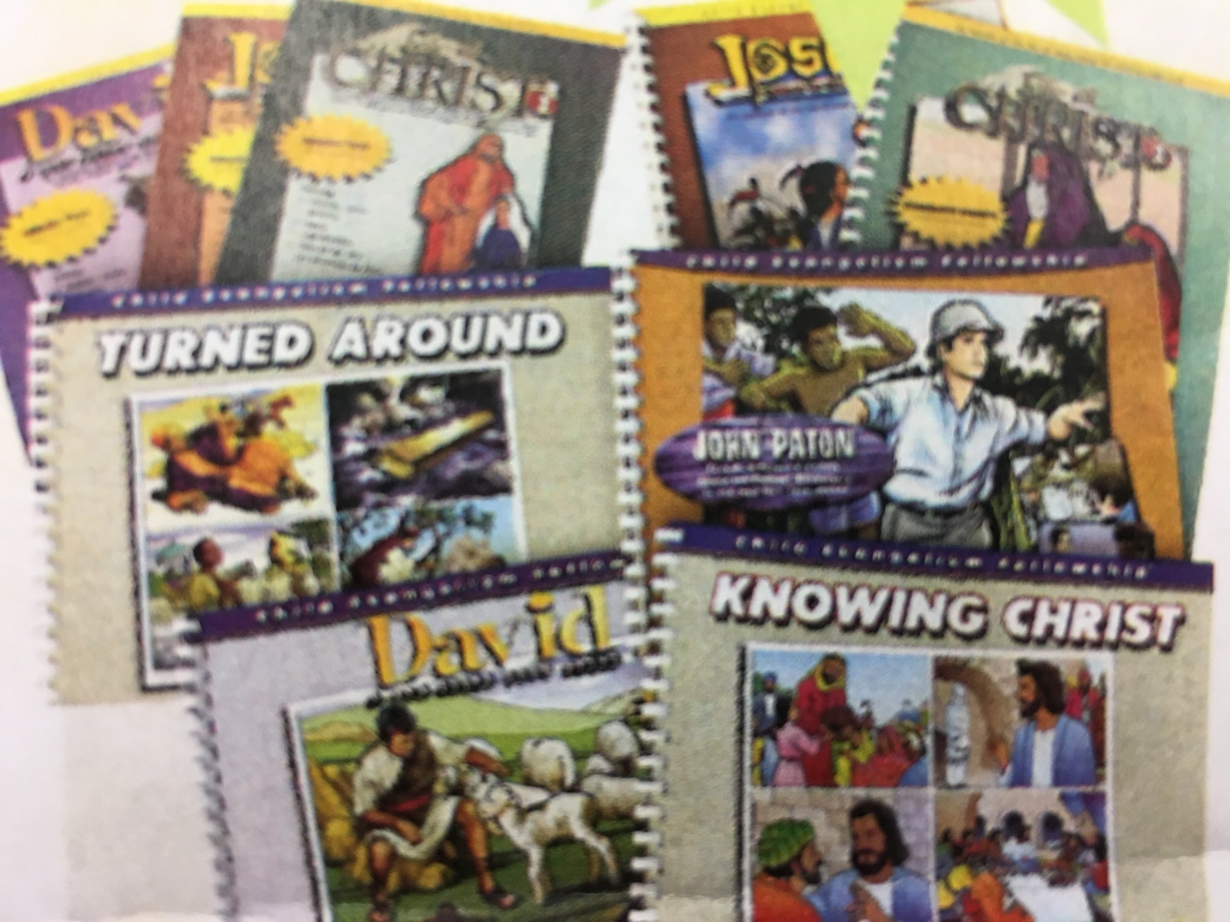 Books For Child Evangelism Fellowship Church On The Hill San Jose California